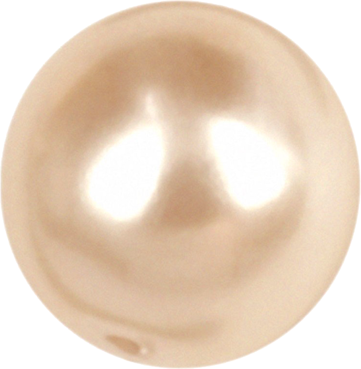 Perle nacrée rose centre