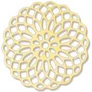 Rosace doré