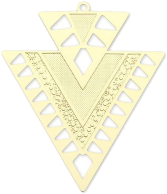 triangles dorés
