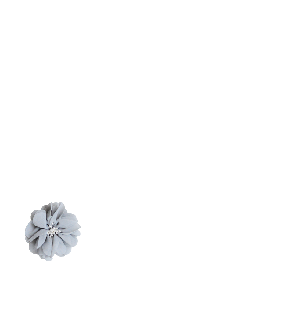 fleur grise