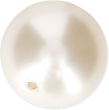 perle Swarovski blanc naturel