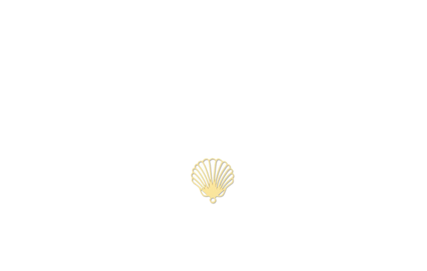Estampes  mini coquillage doré