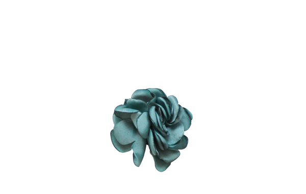 fleur bleu gris