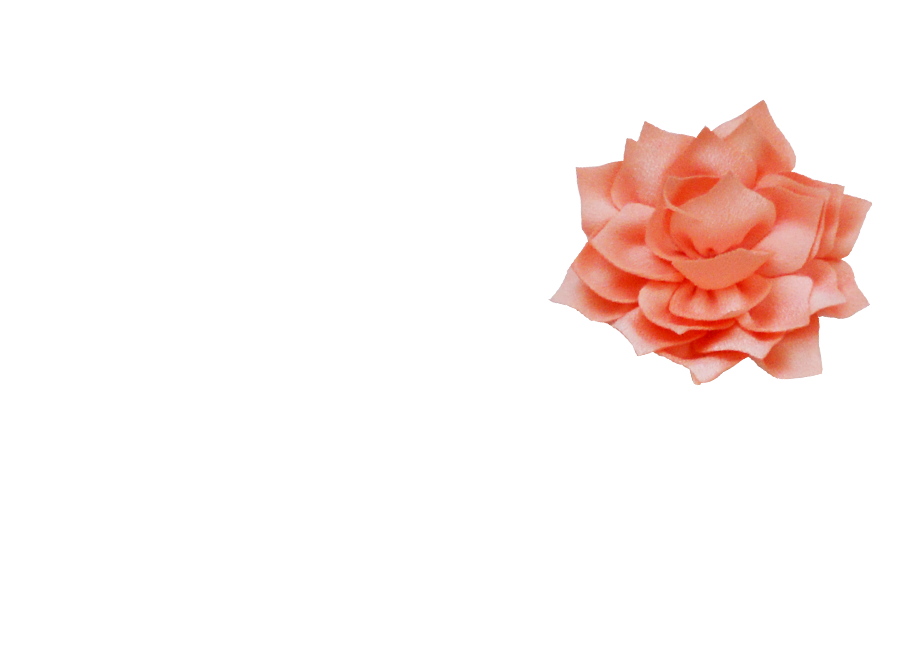Fleur lotus corail