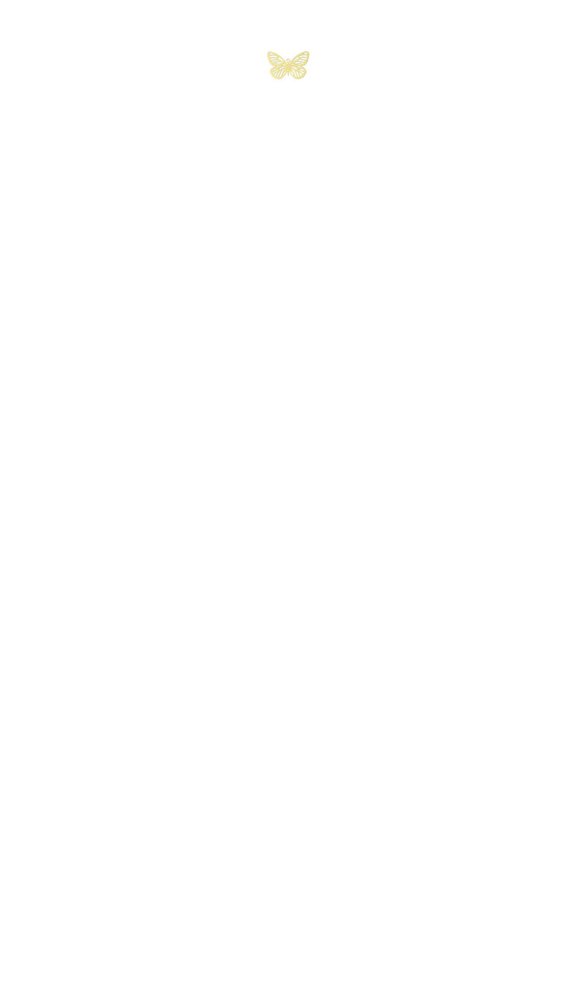 papillon doré haut