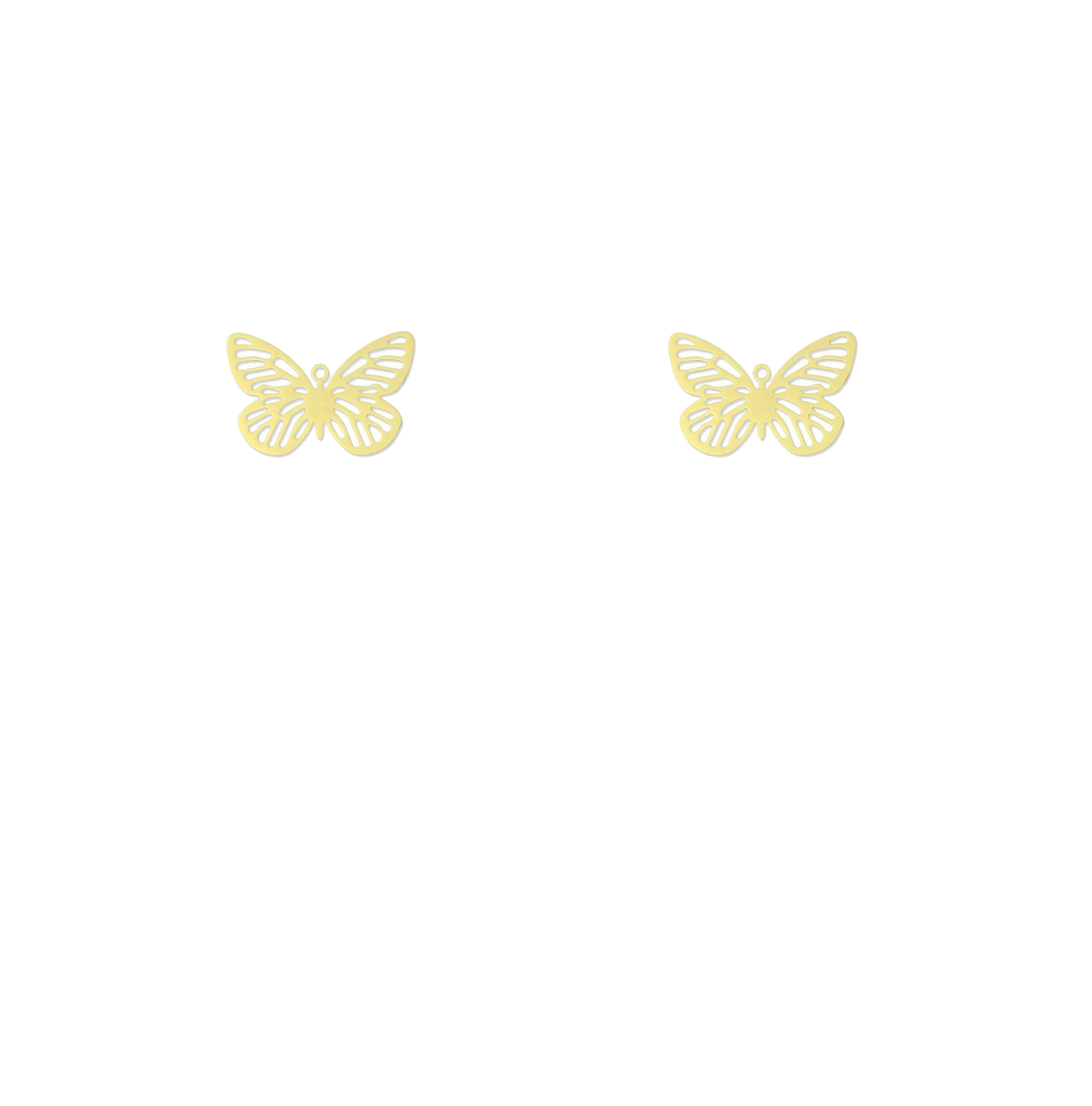 papillons dorés