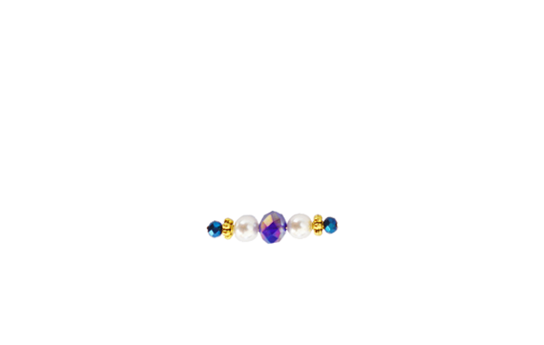 perles bleues