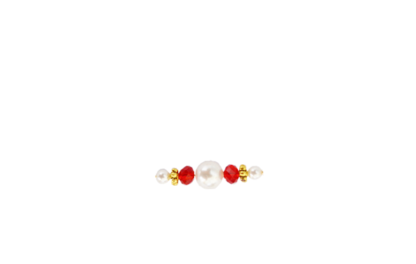 perles rouges