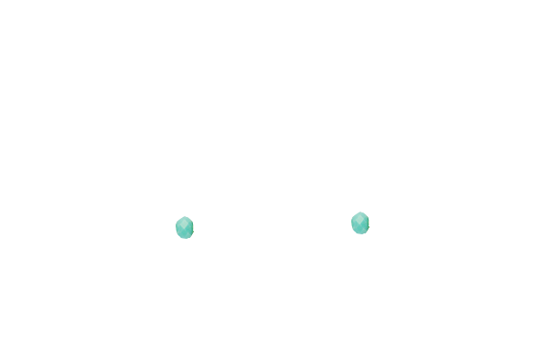 Perles turquoises