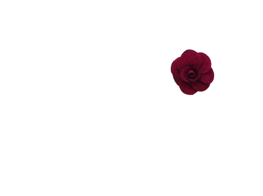 Fleur rose bordeaux