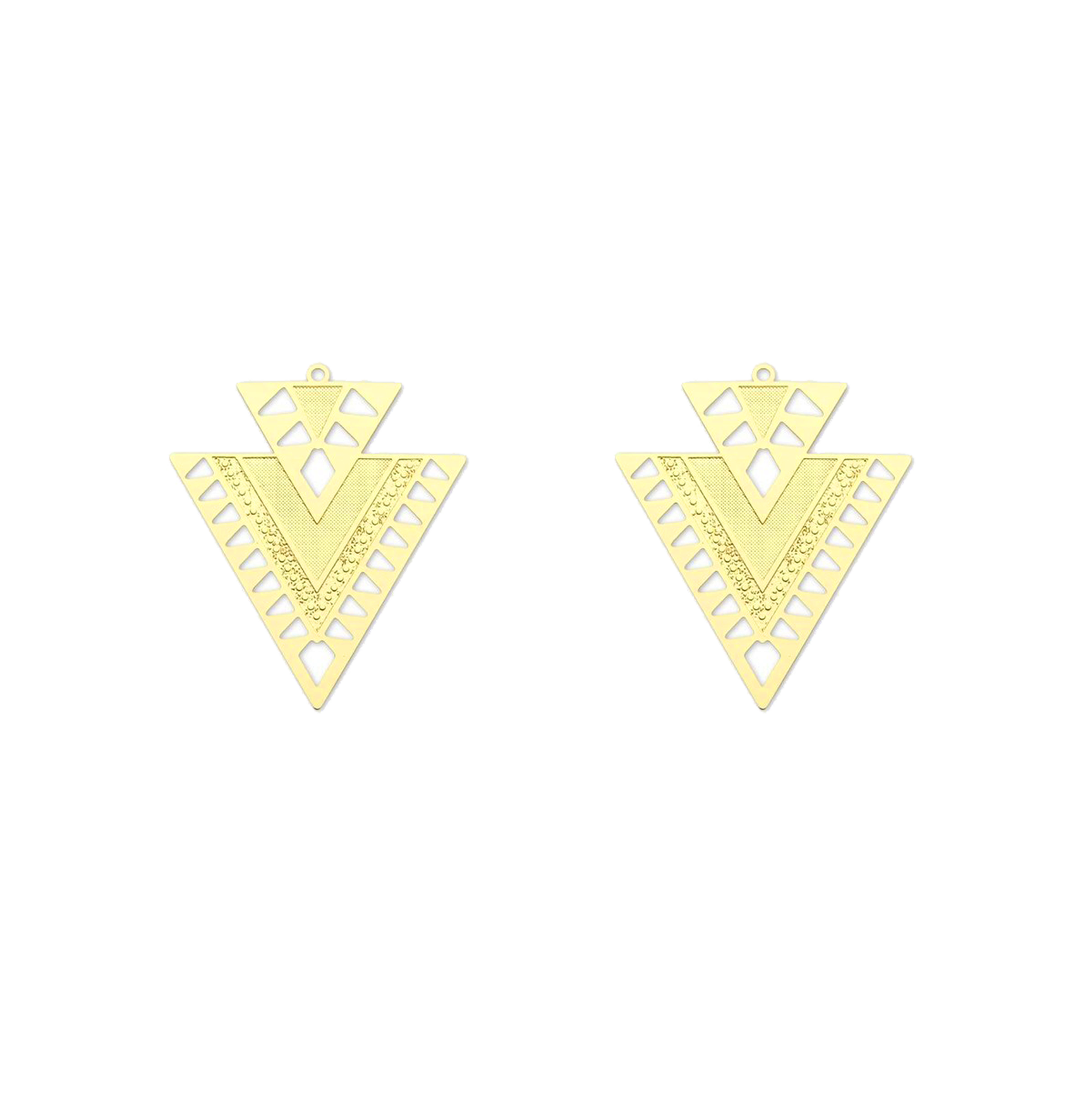 triangles dorés