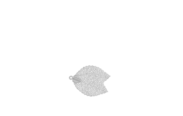 Estampe petite feuille double