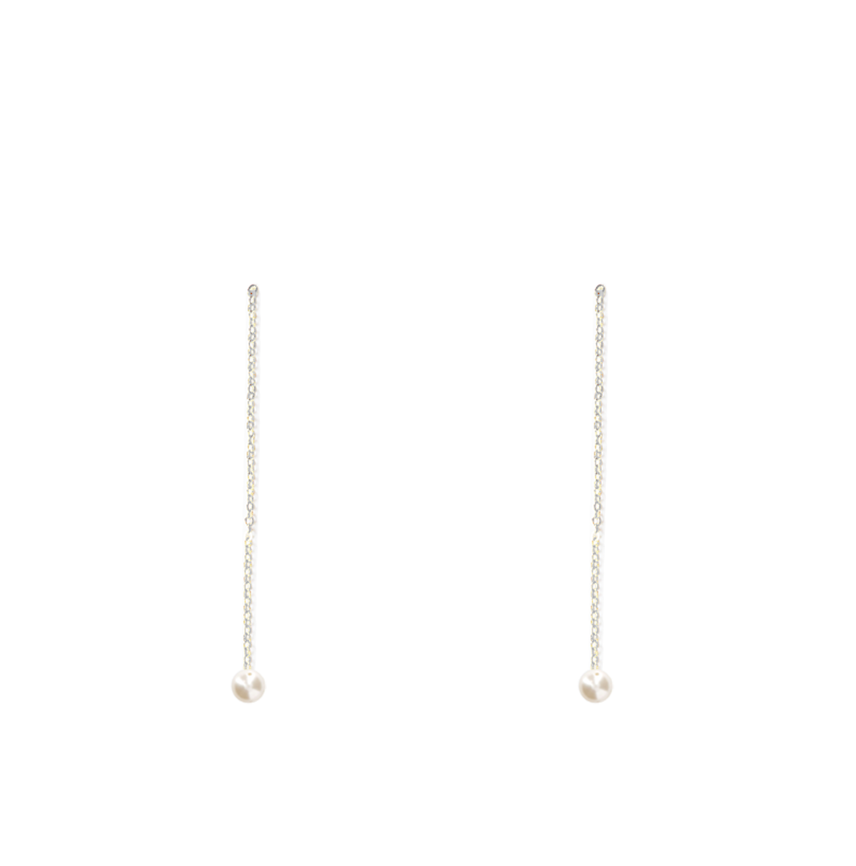 perles longues bas nacrée 6 mm blanc naturel