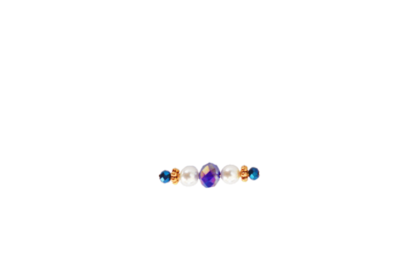 perles bleues