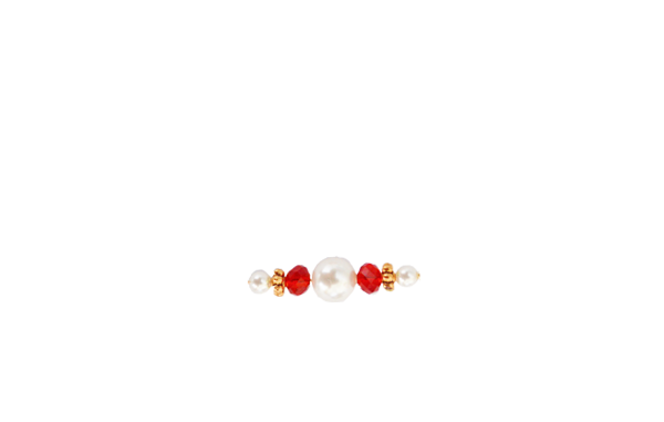 perles rouges