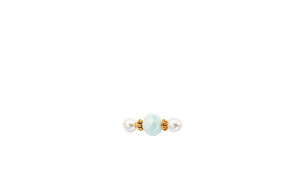 perles vert d'eau