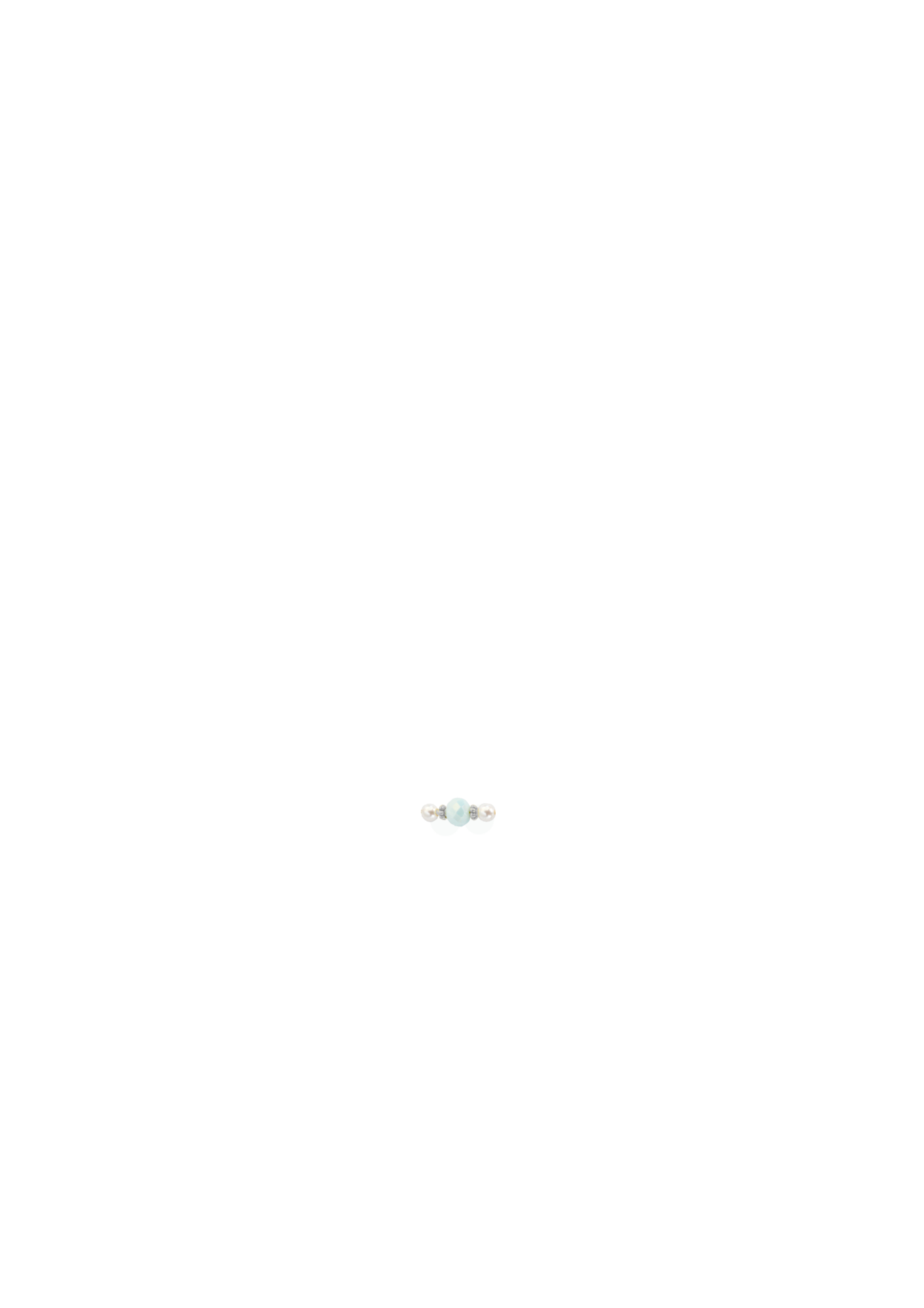perles vert d'eau