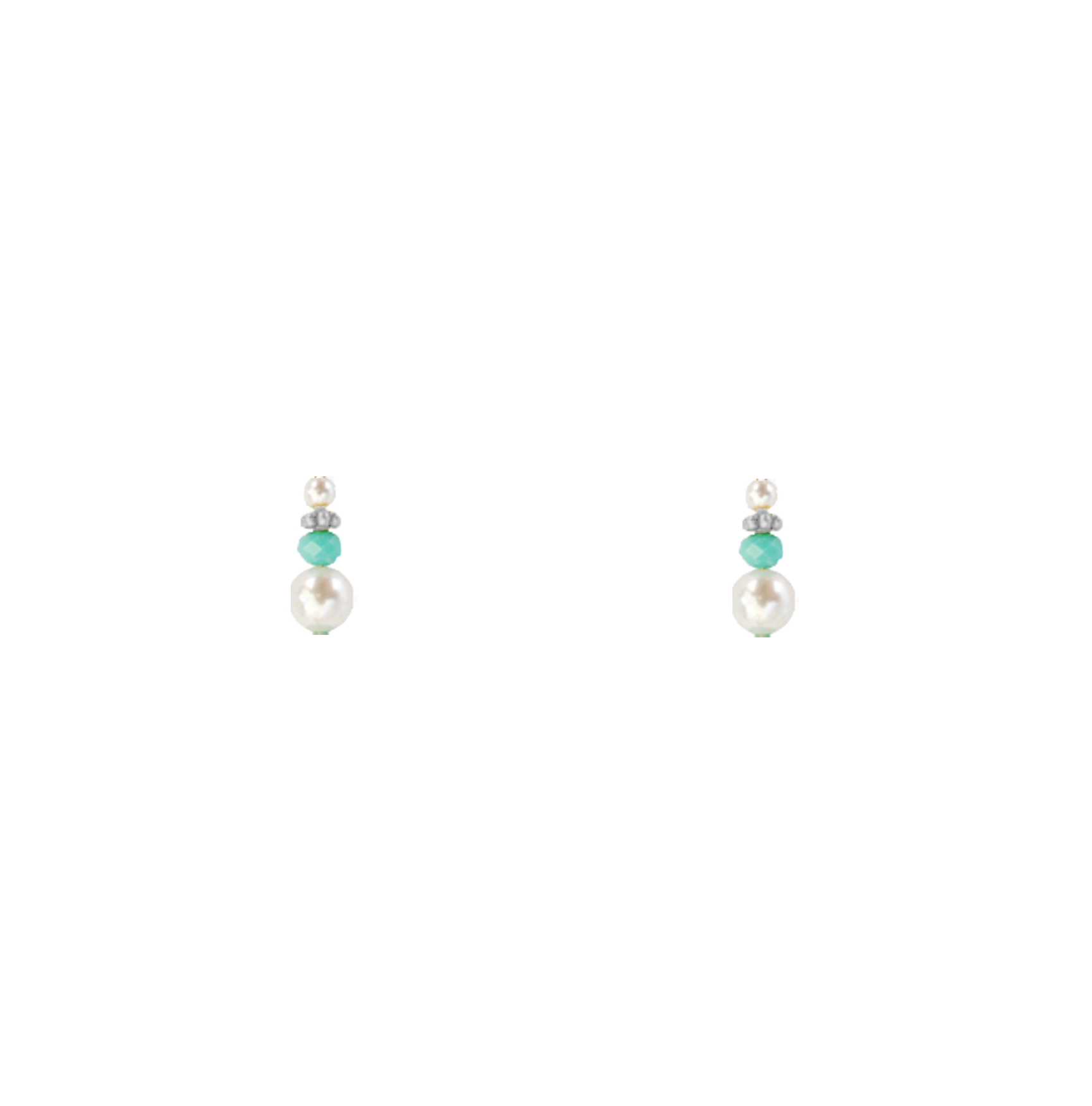 perles turquoise bas