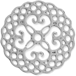 mini estampe ronde