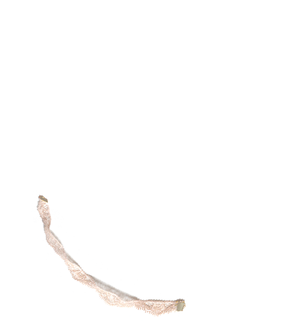 dentelle rose poudré