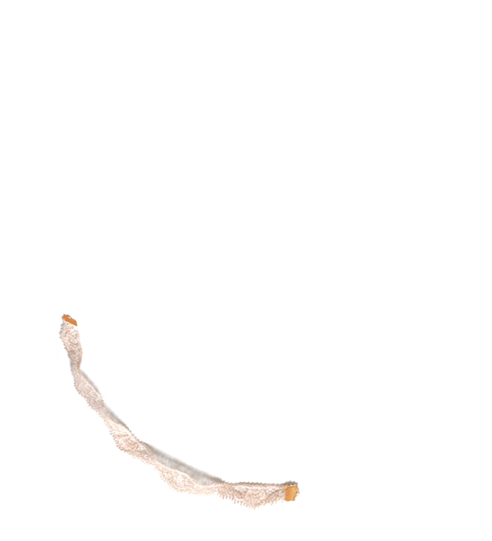 dentelle rose poudré