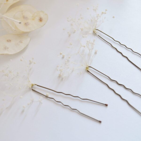 épingles à chignon gypsophile
