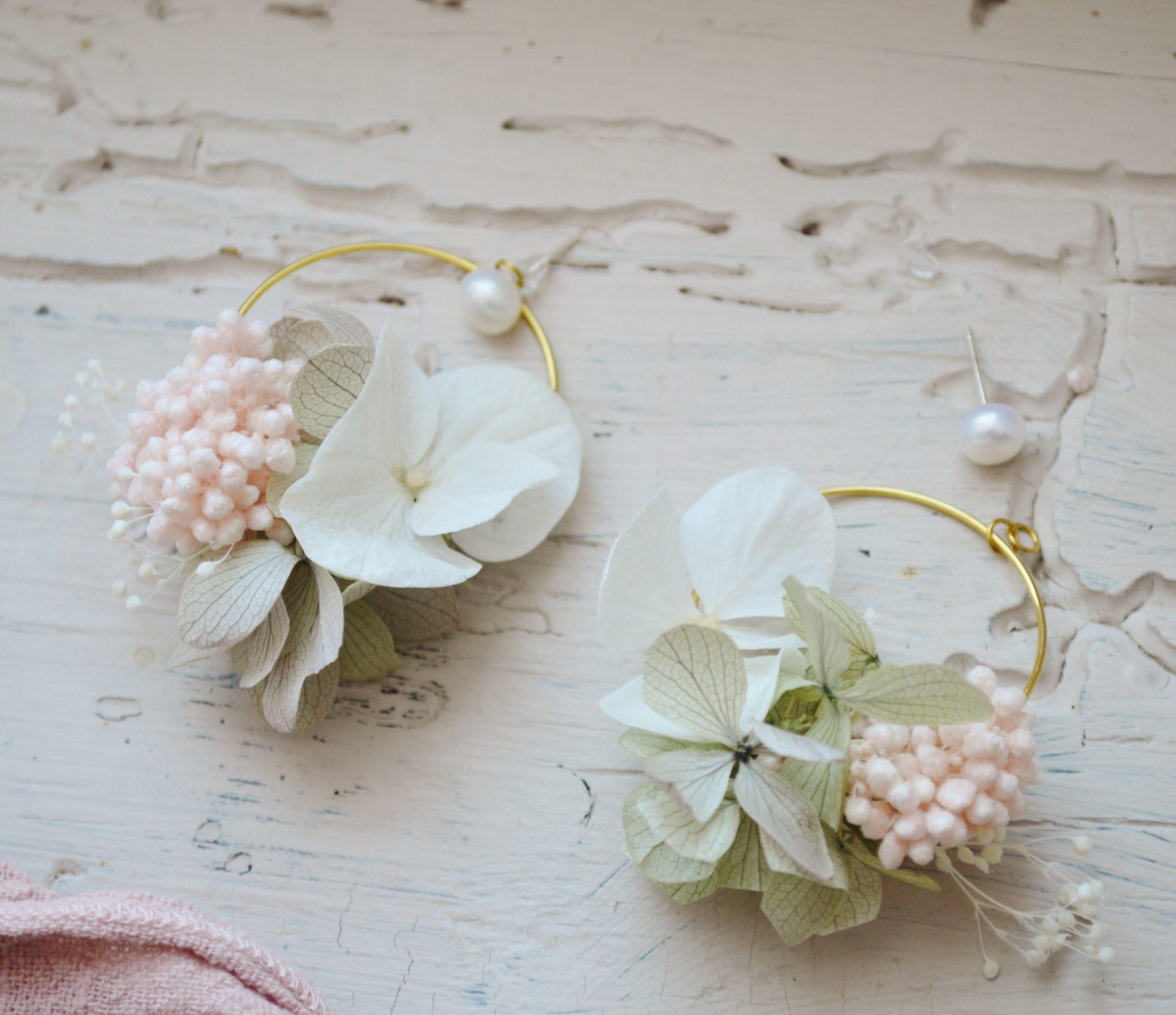 Boucles d'oreilles Vert Clair