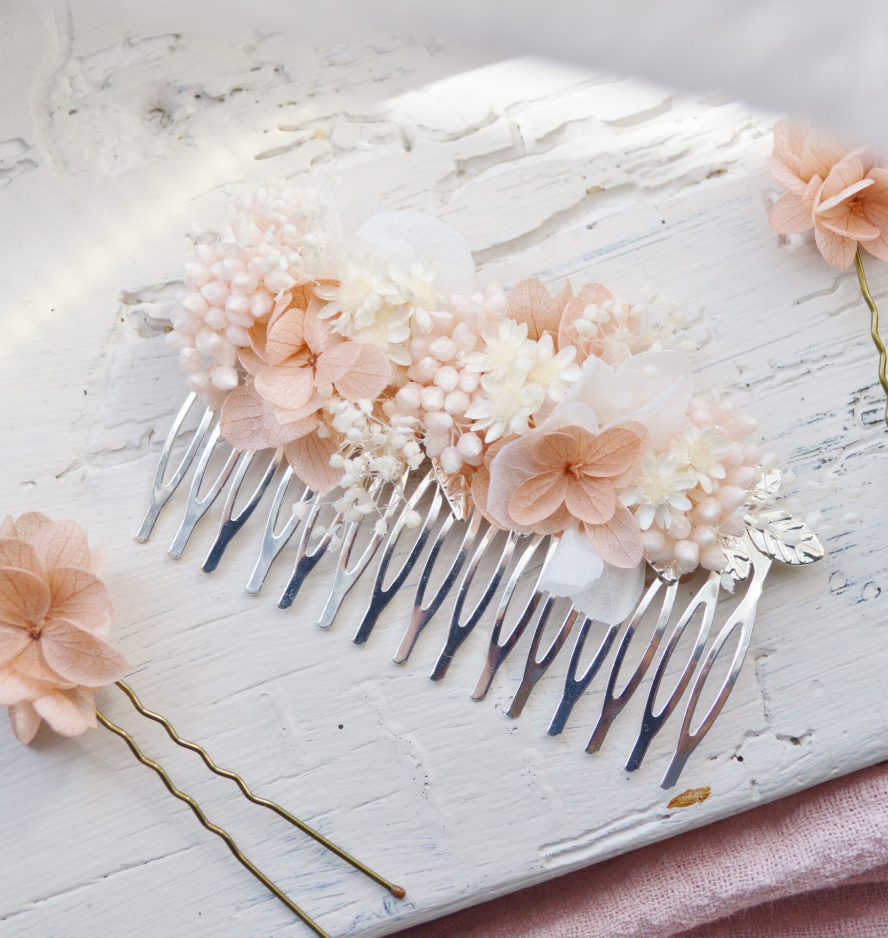 Rose cheveux mariage hotsell